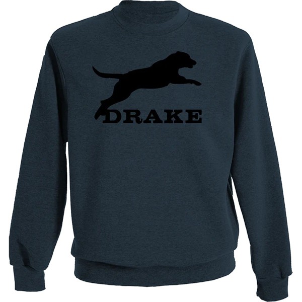Men's Drake Waterfowl Leaping Lab Graphic Crewneck Sweatshirt - Drake Waterfowl
