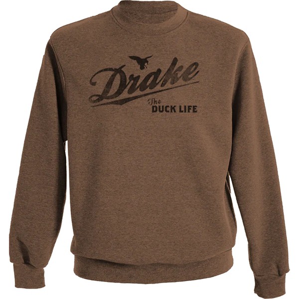 Men's Drake Waterfowl The Drake Life Graphic Crewneck Sweatshirt - Drake Waterfowl