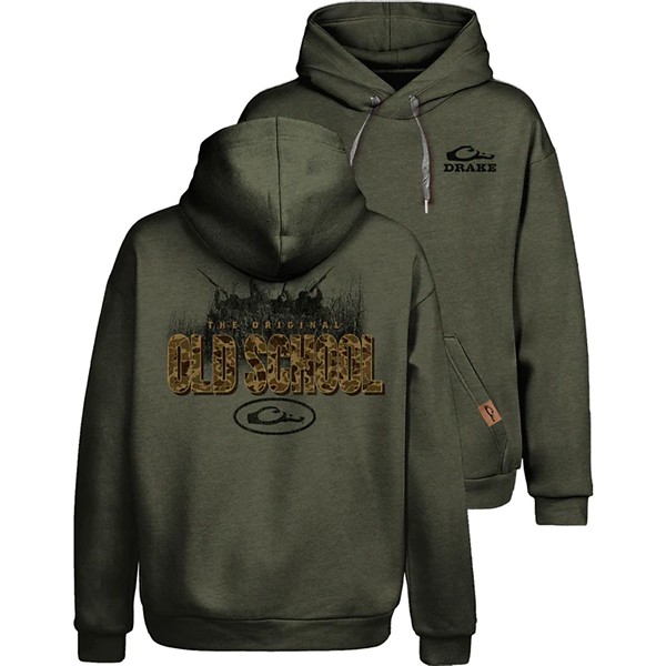 Men's Drake Waterfowl Old School Graphic Hoodie - Drake Waterfowl