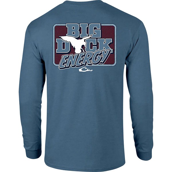 Men's Drake Waterfowl Big Duck Energy Long Sleeve T-Shirt - Drake Waterfowl