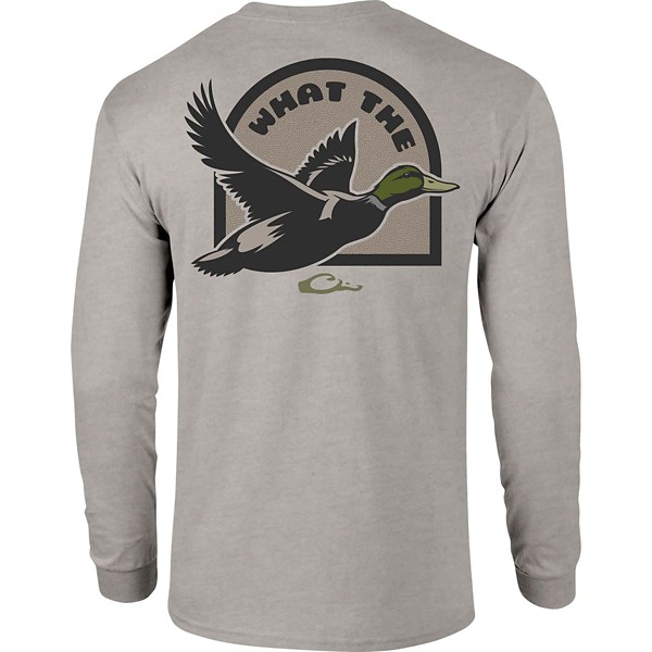 Men's Drake Waterfowl What the Duck Long Sleeve T-Shirt - Drake Waterfowl