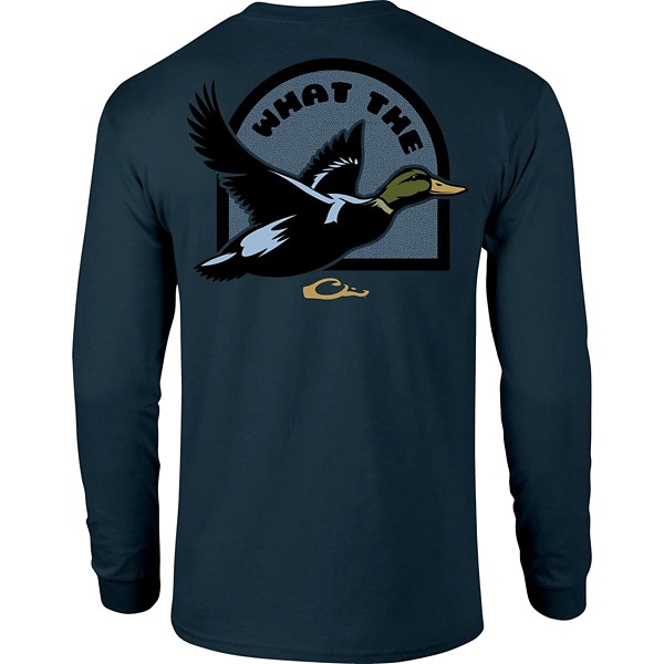 Men's Drake Waterfowl What the Duck Long Sleeve T-Shirt - Drake Waterfowl