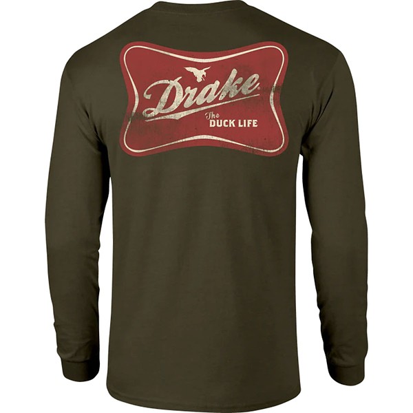 Men's Drake Waterfowl The Drake Life Long Sleeve T-Shirt - Drake Waterfowl
