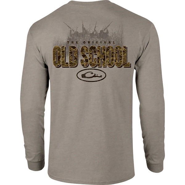Men's Drake Waterfowl Old School Original Long Sleeve T-Shirt - Drake Waterfowl