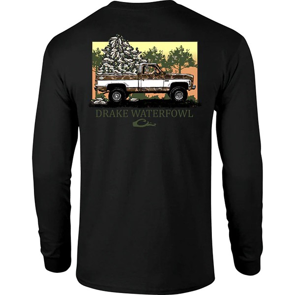 Men's Drake Waterfowl Decoy Overland Long Sleeve T-Shirt - Drake Waterfowl