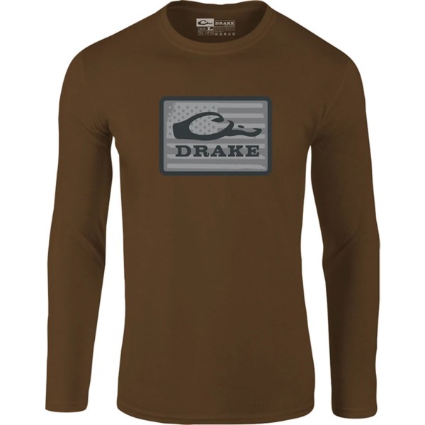 Men's Drake Waterfowl Graphic Work Long Sleeve T-Shirt - Drake Waterfowl
