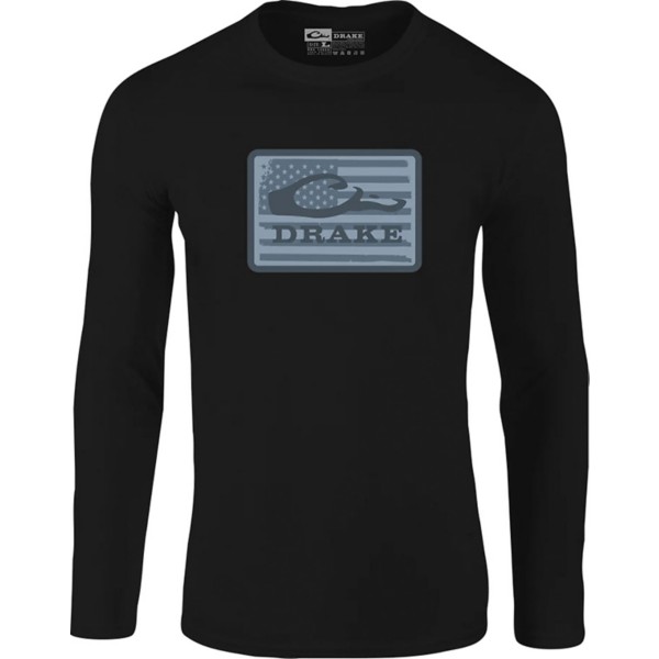 Men's Drake Waterfowl Graphic Work Long Sleeve T-Shirt - Drake Waterfowl