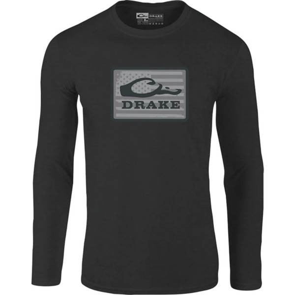 Men's Drake Waterfowl Graphic Work Long Sleeve T-Shirt - Drake Waterfowl
