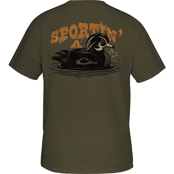 Men's Drake Waterfowl Sportin A Woodie T-Shirt - Drake Waterfowl