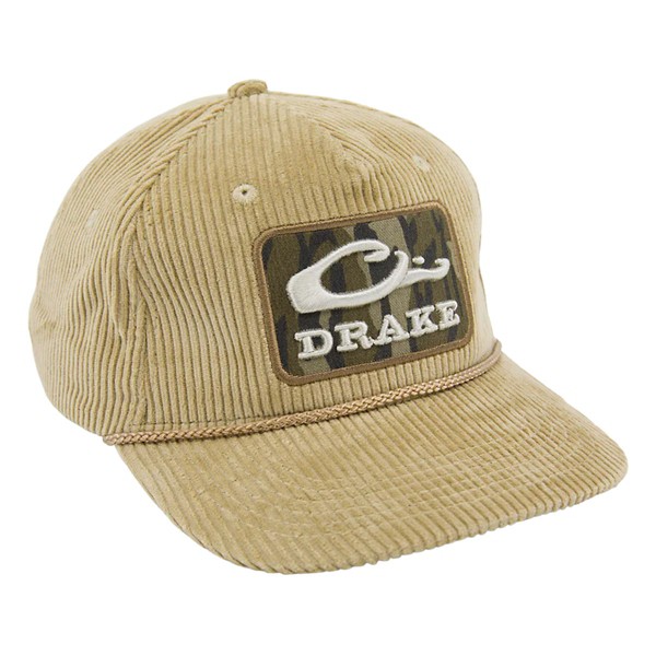 Men's Drake Waterfowl OG Bottomland Patch Cord Rope Adjustable Hat - Drake Waterfowl