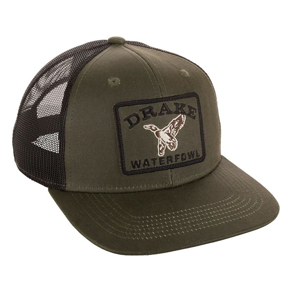 Men's Drake Waterfowl Duck Patch Mesh Back Adjustable Hat - Drake Waterfowl