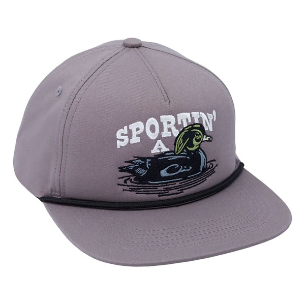 Men's Drake Waterfowl Sportin' A Woodie Rope Snapback Hat - Drake Waterfowl