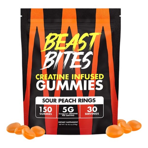 Beast Bites Creatine Infused Gummies - Primary Image