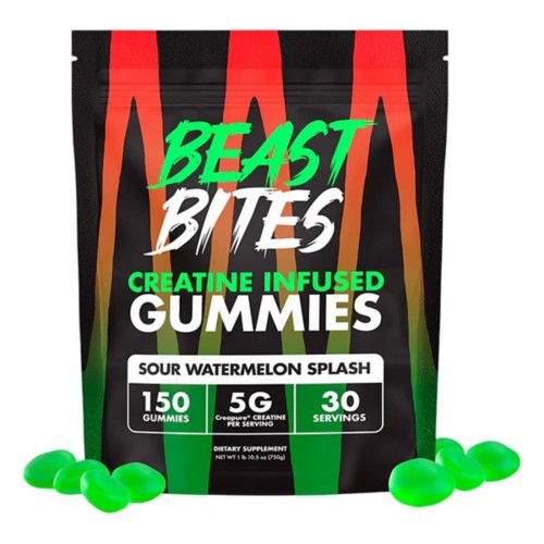 Beast Bites Creatine Infused Gummies - Primary Image