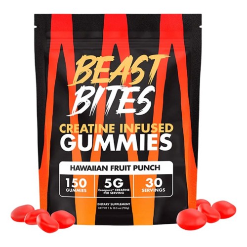 Beast Bites Creatine Infused Gummies - Primary Image