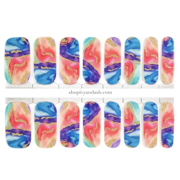Women's Ivy And Ash Summer Fling Nail Wrap Set product image