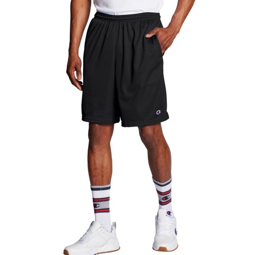 Champion men's mesh athletic shorts best sale