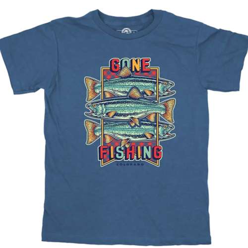 Kids' The Duck Company Primary Fish T-Shirt