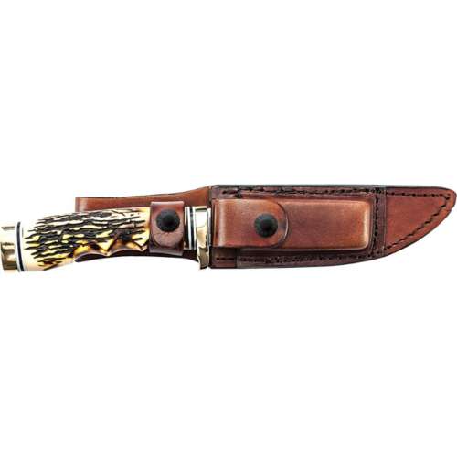 Uncle Henry Golden Spike and Sheath Knife