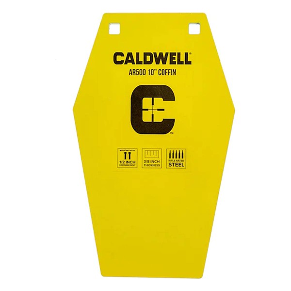 CALDWELL AR500 Steel Target - Coffin