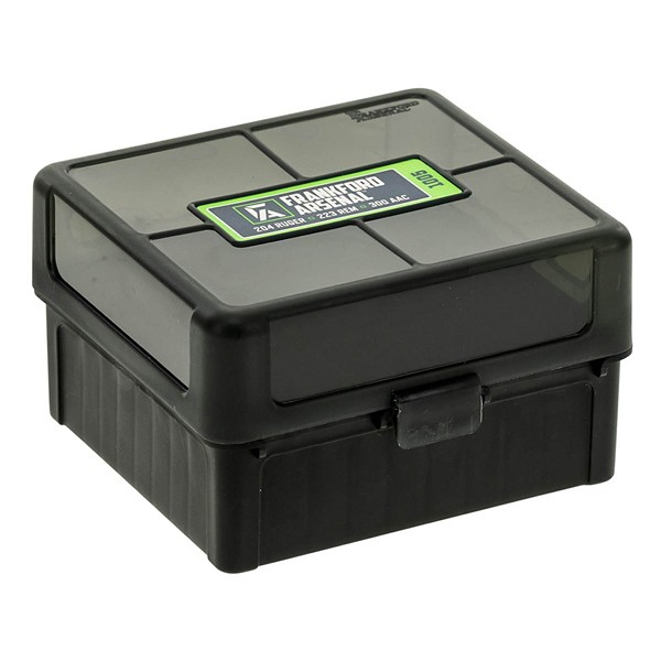 FRANKFORD ARSENAL Hinge-Top 223 Rifle Ammo Box 100 Round