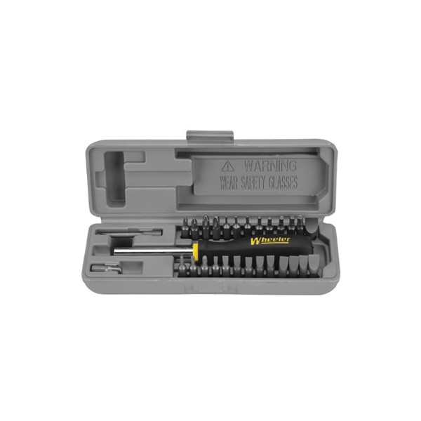 WHEELER Space Saver Gunsmithing Screwdriver Set Clamshell