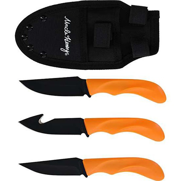 UNCLE HENRY 3 Piece Hunting Pocket Knife