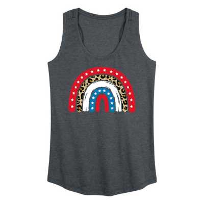 Patriotic Rainbow Leopard