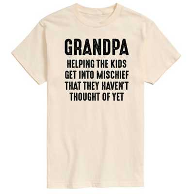 Grandpa Helping Kids Get Into Mischief