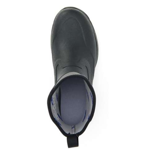 Men's Muck Excursion Pro Mid-Height Black/Gunmetal Grey Waterproof Rubber Boots