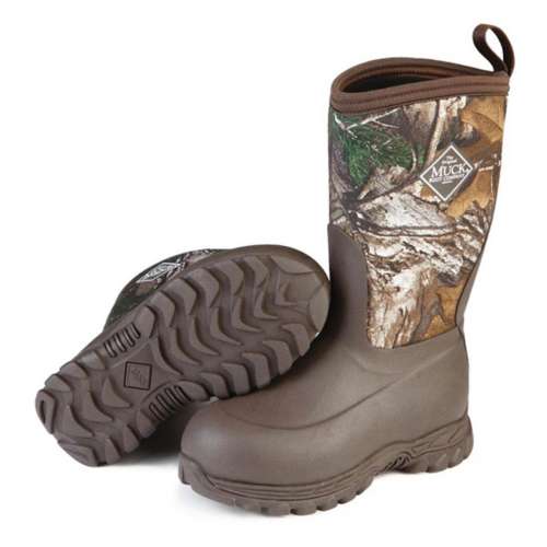 Big Kids' Muck Rugged II Waterproof Insulated Winter Boots