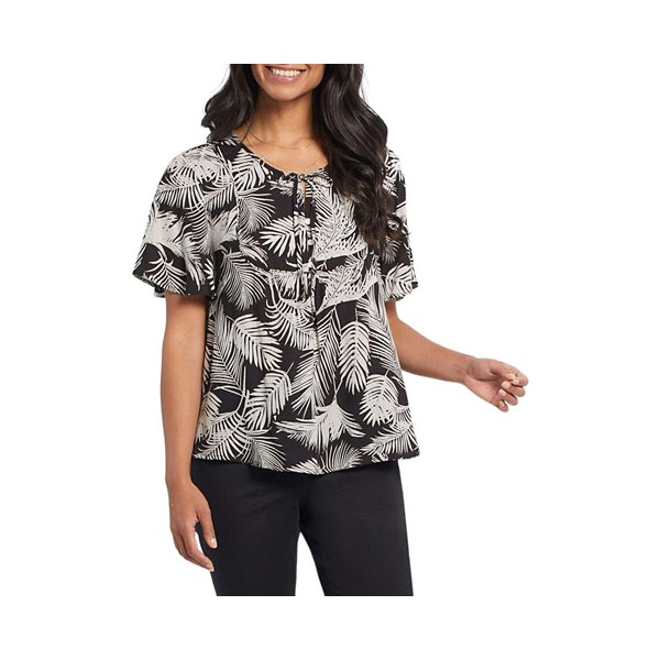 Women's Tribal Flutter Sleeve Blouse product image