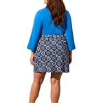Women's Tribal UPF 50+ Performance Printed Pull-On Skort - Thumbnail 3 of 4