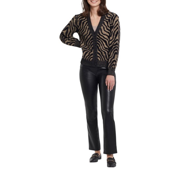 Women's Tribal 5 Pocket Straight Pull Up Leather Pants product image