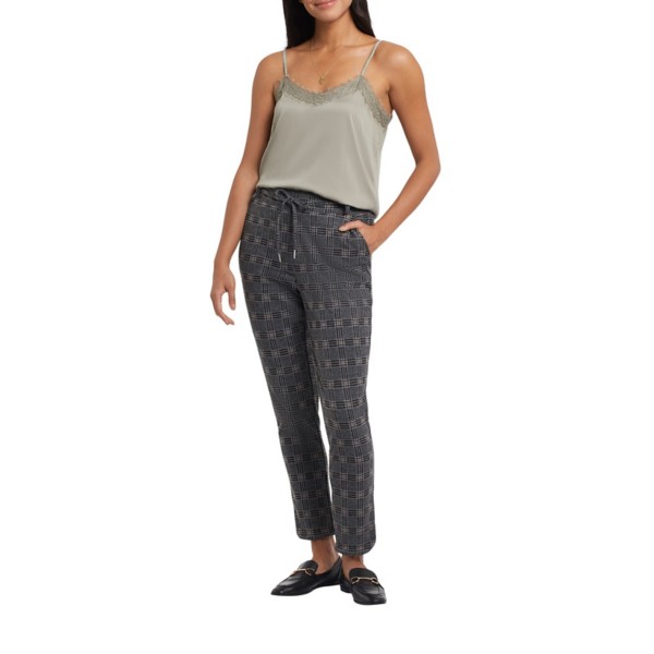 Women's Tribal Rounded Hem Pull On Ankle Pants product image