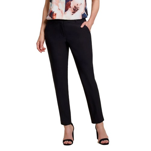 Women s Tribal Signature Slim Ankle Dress Pants 16 Black Regular