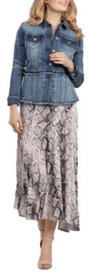 tribal jeans denim jacket