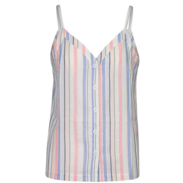 Women's Tribal Button Stripe Cami Tank Top product image