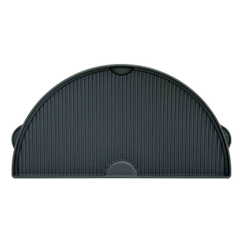 big green egg half moon plancha