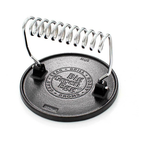 Big Green Egg Cast Iron Grill Press - Big Green Egg