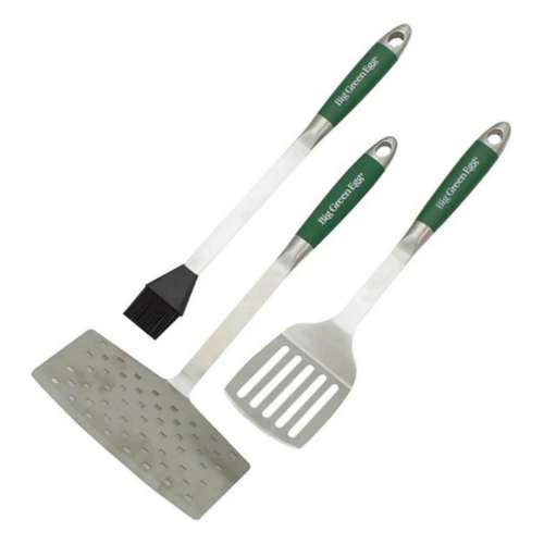 Big Green Egg Stainless Steel Custom BBQ Tool Set