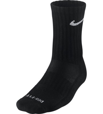 black nike socks long
