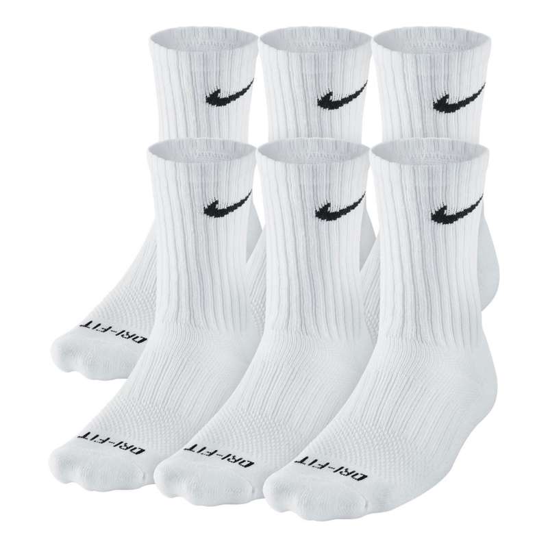 finansiere build Vi ses Adult Nike Dri-FIT Crew 6 Pack Socks | SCHEELS.com