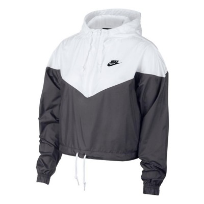 women's nike sportswear crop heritage track jacket