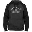 Men's Troll Co. Clothing Dirty Hands Clean Money 2-Tone Hoodie