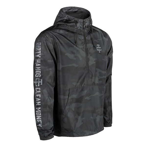 Men's Troll Harbored 1/2 Zip Windbreaker Jacket product image
