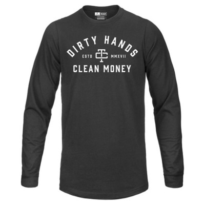 Men's Troll Co Clothing Dirty Hands Clean Money T-Shirt