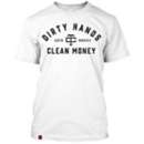 Men's Troll Co Clothing Dirty Hands Clean Money Leinen T-Shirt
