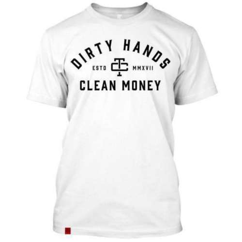 Men's Troll Co Clothing Dirty Hands Clean Money Classic T-Shirt