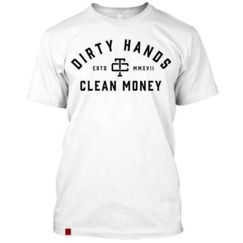 Men's Troll Co Clothing Dirty Hands Clean Money Classic T-Shirt